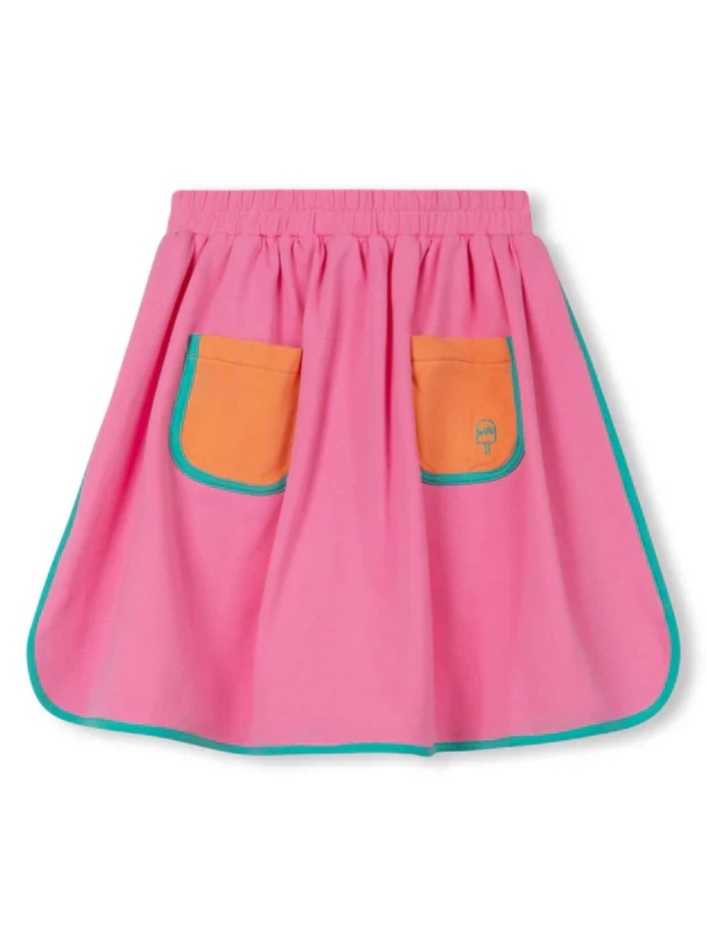 NWT Camilla Pink Colorblock Skirt Sz 6